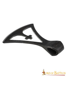 Cabeza de hacha vikinga Gotland forjada a mano