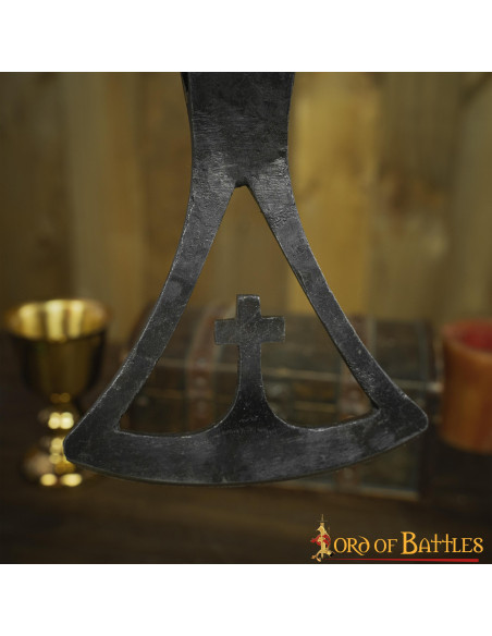 Handgesmede Gotland Viking bijlkop