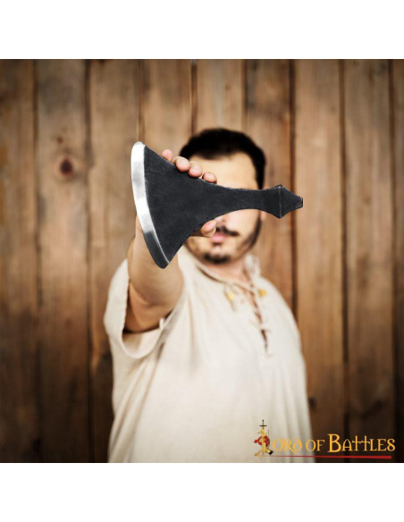 Handgesmede Deense bijlkop