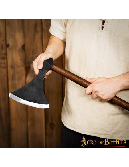 Handgesmede Deense bijlkop