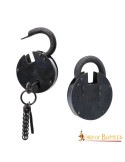 Candado antiguo mazmorra medieval