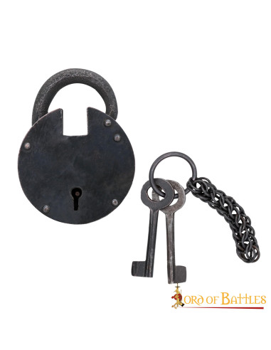 Candado antiguo mazmorra medieval