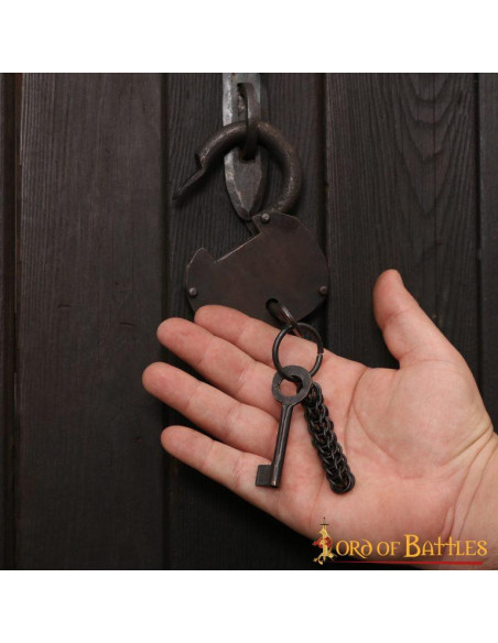 Candado Baul Pirata forjado a mano