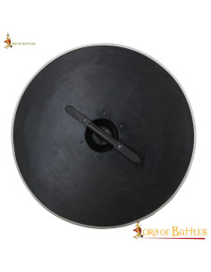 Escudo Guerrero Vikingo funcional en madera y acero (76 cm.) 2