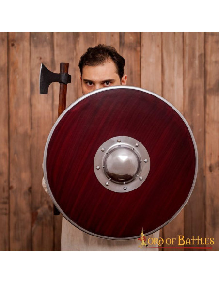 Funktionelt Viking Warrior Shield i...
