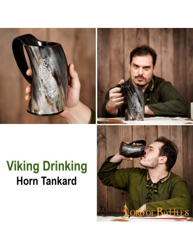 Barbuta Medieval Warrior med læderfor
