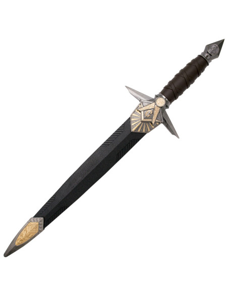 Frimurerisk middelalderdolk, nikkelstang