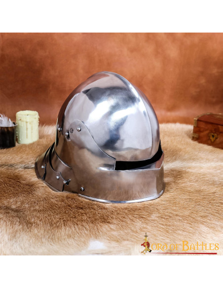 Duitse Sallet middeleeuwse helm, met...