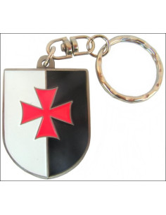 Schlüsselanhänger mit Templerwappen