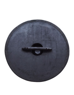 Vikingeskjold malet med ravn og triketter, 61 cm. ENTEN 2