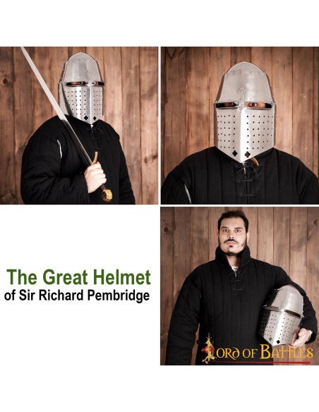 Grote Helm Sir Richard Pembridge, S. XIV