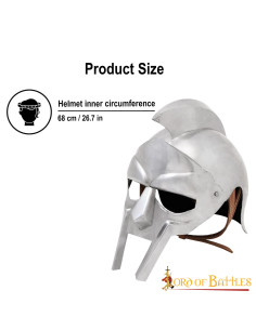 Fierce Gladiator Historic hjelm, blødt stål 2