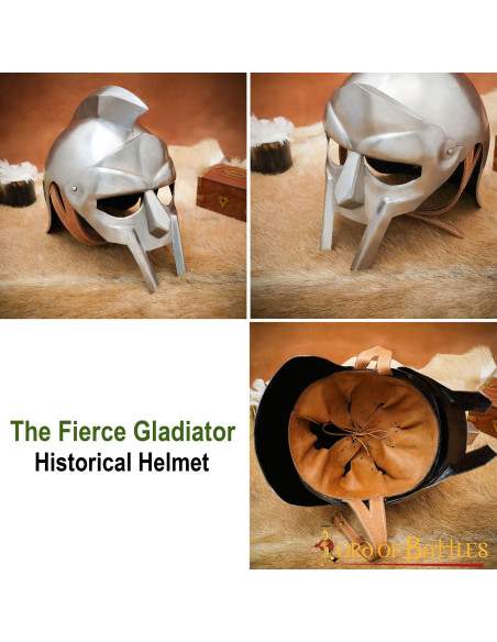 Fierce Gladiator Historic hjelm,...