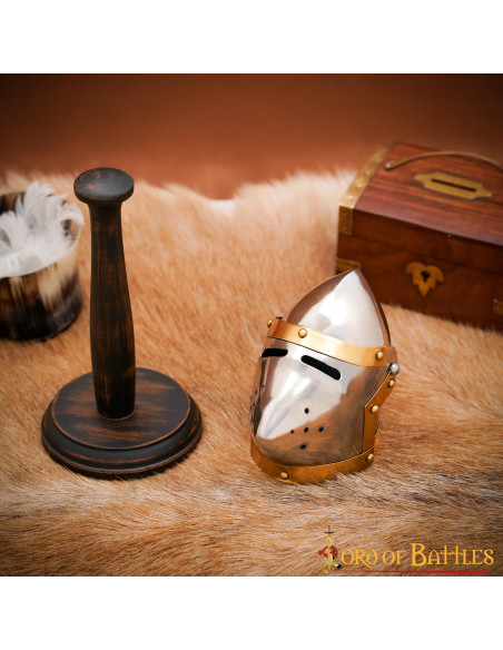 Mini Pig Face bacinete helm, met...