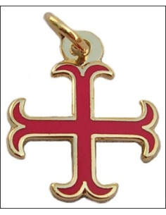 Verankerter Templer-Kreuz-Anhänger