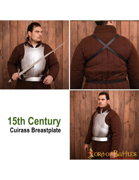 Gotisch kuras gepolijst zacht staal