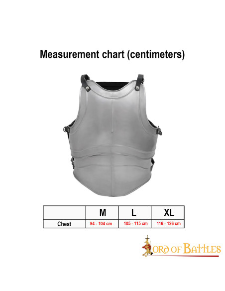 Classic Cuirass Fantasy fire plader,...