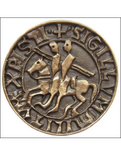 Templer-Siegelmagnet, Bronze-Finish