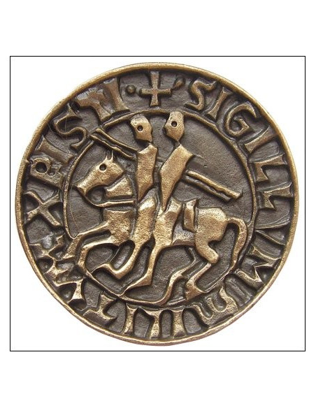 Templer-Siegelmagnet, Bronze-Finish
