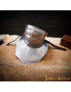 Gothic-Kragen mit Faltmaske, poliert 2