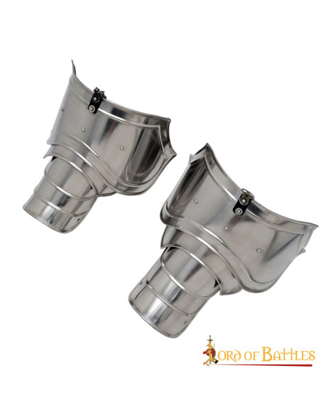 Middelalderlig ridder skulderpuder,...