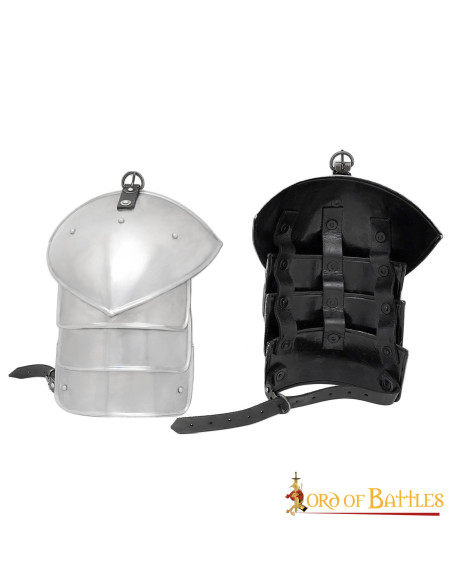 Hombreras de soldado medieval...