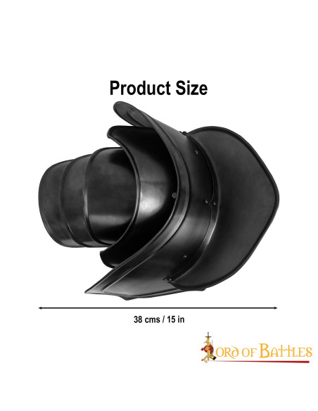 Fantasy Knights sorte skulderpuder...