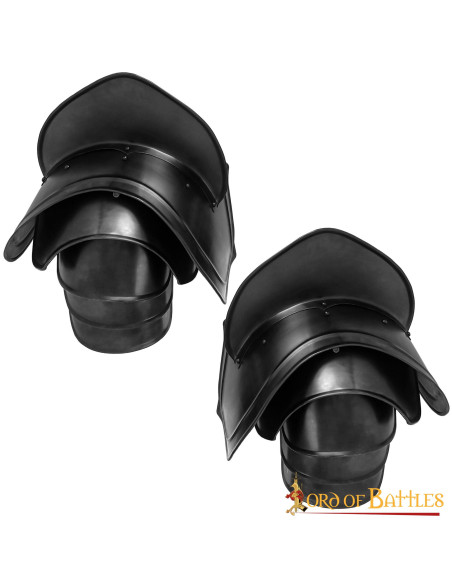 Fantasy Knights sorte skulderpuder...