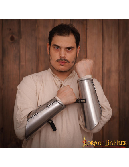 Warrior metalarmbånd, blødt stål