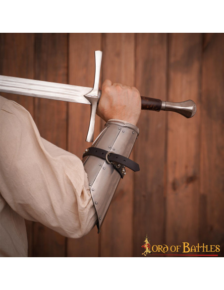 Warrior metalarmbånd, blødt stål