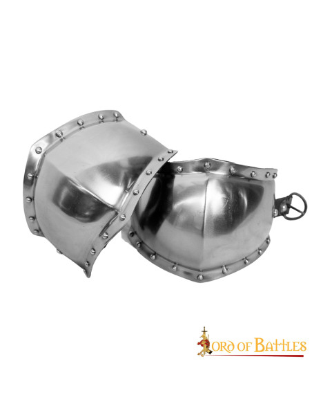 Kniebeschermers gevoerd met zeem, S....