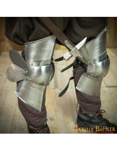 Funktionelle Knieschoner von Mercenary, Baustahl