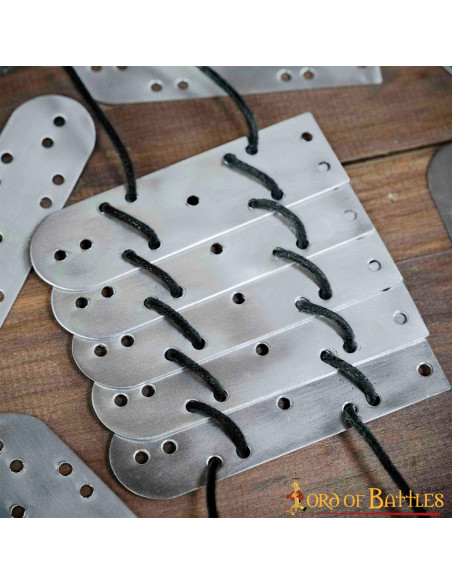 Pakke 100 metalliske stykker Lamellar...