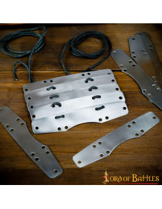 Pak 100 metalliske stykker byzantinsk rustning