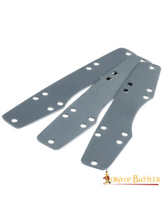 Pak 100 metalliske stykker byzantinsk rustning 2
