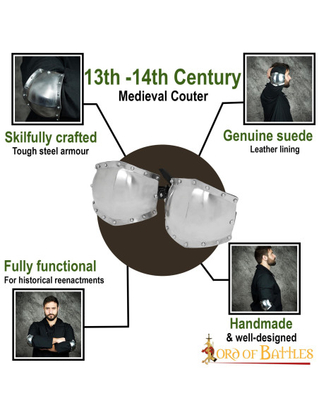 Codera medieval acero dulce, S. XIII-XIV