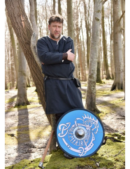 Escudo Vikingo pintado a mano con...