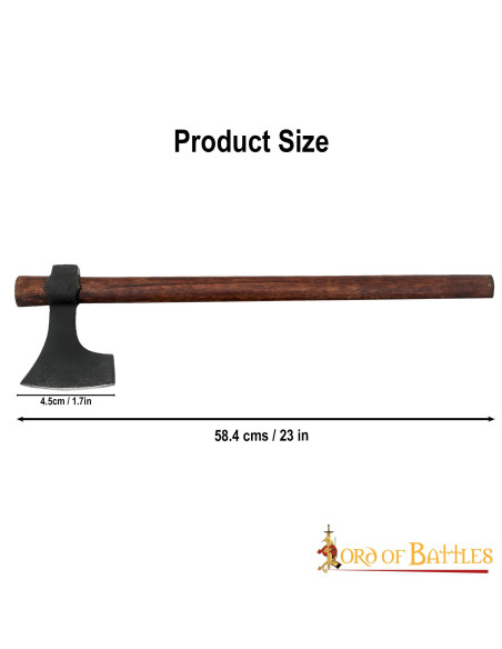 Handgeschmiedete Wikinger-Bartaxt