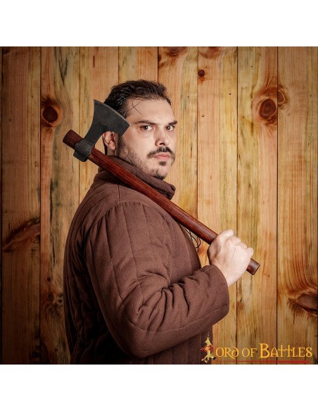 Hacha barbuda vikinga forjada a mano Hacha barbuda vikinga forjada a mano