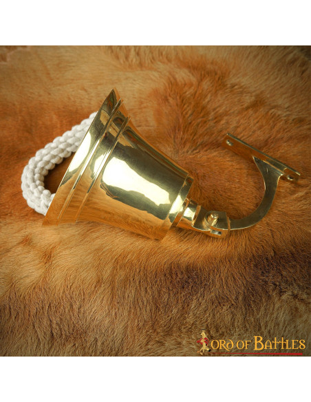 Middelalderlig nødklokke af massiv...