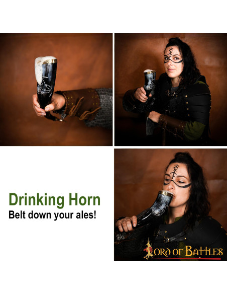 Viking Hoorn van Odin om te drinken...