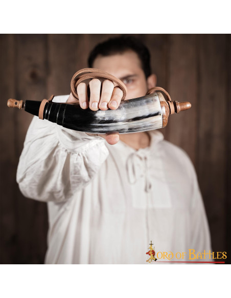 Krudt lavet i oksehorn