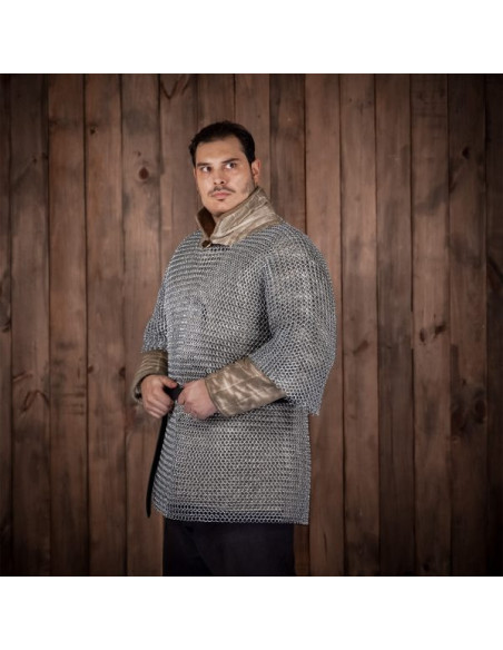 Haubergeon maliënkolder korte mouwen...