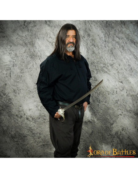 Camisa medieval Thor para hombres,...