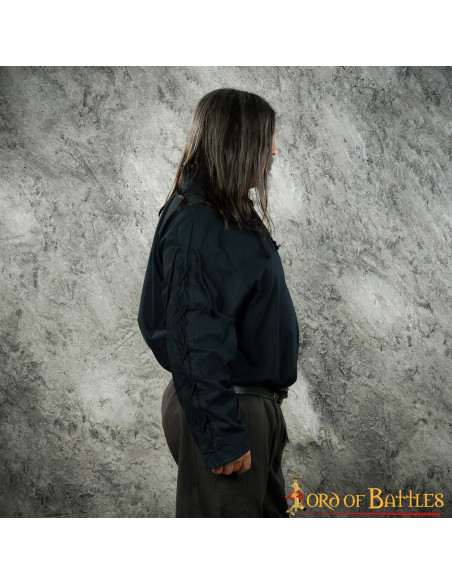 Camisa medieval Thor para hombres,...