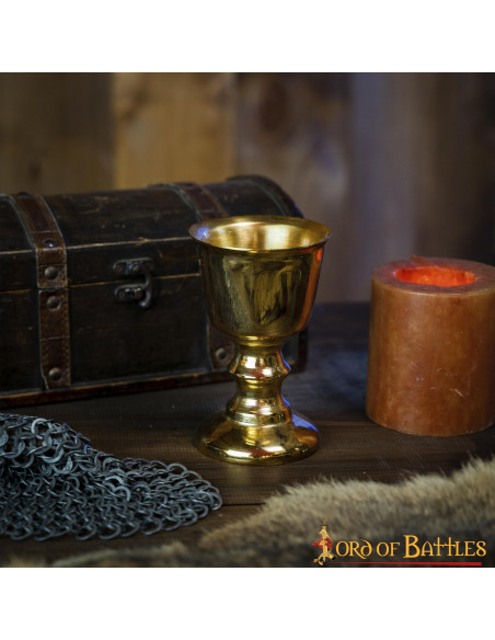 Mittelalterlicher Prunkkelch aus...