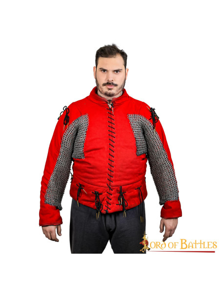 Cota de malla para triceps, codo y...