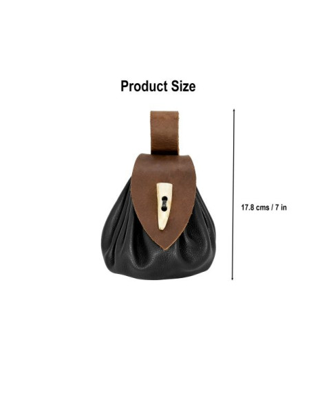 Bolso de cuero para el cinturón El...