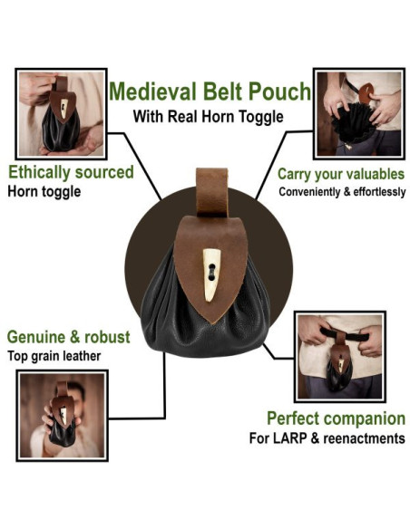 Leren heuptasje The Adventurer