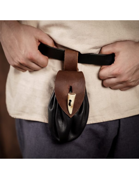 Bolso de cuero para el cinturón El...